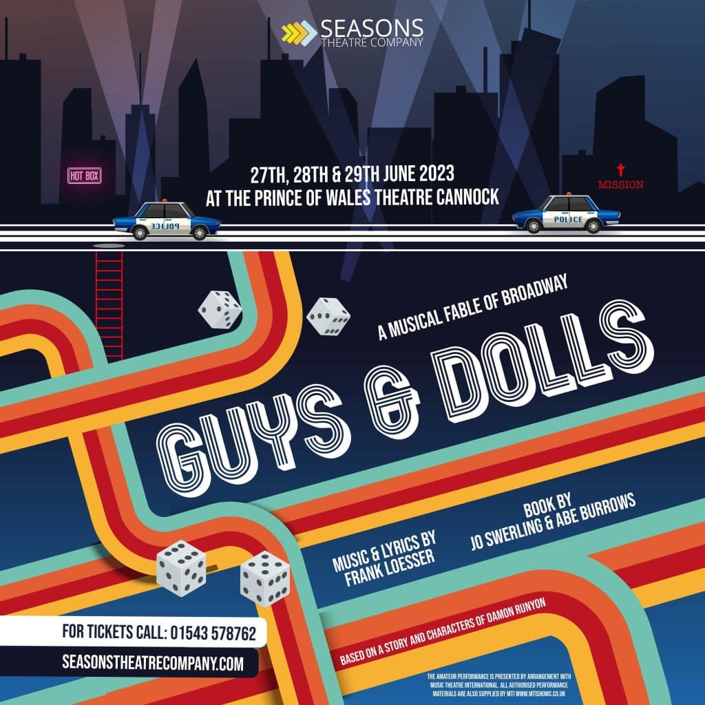 Seasons Theatre Company Presents Guys And Dolls • Inspiring Healthy