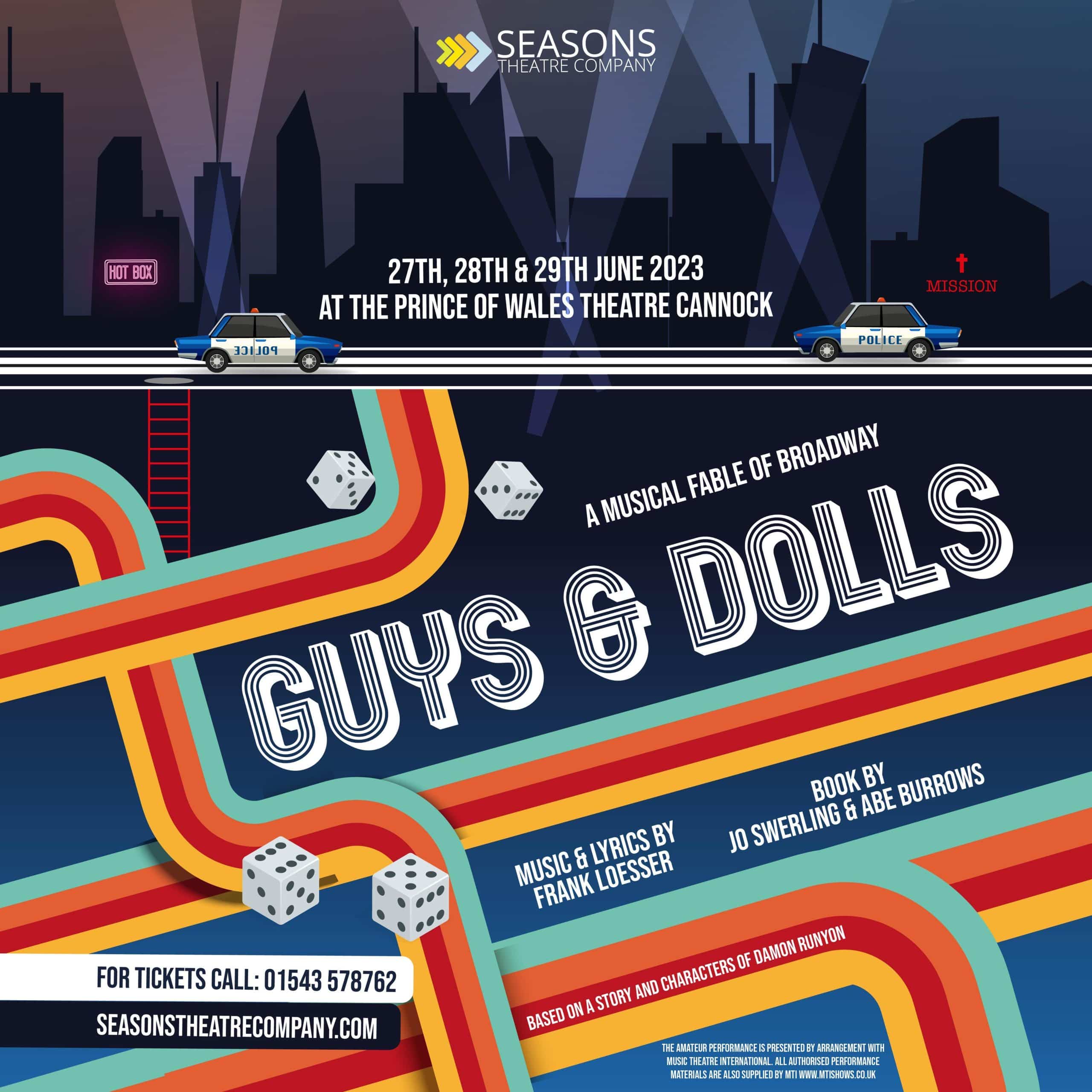 Seasons Theatre Company presents Guys and Dolls