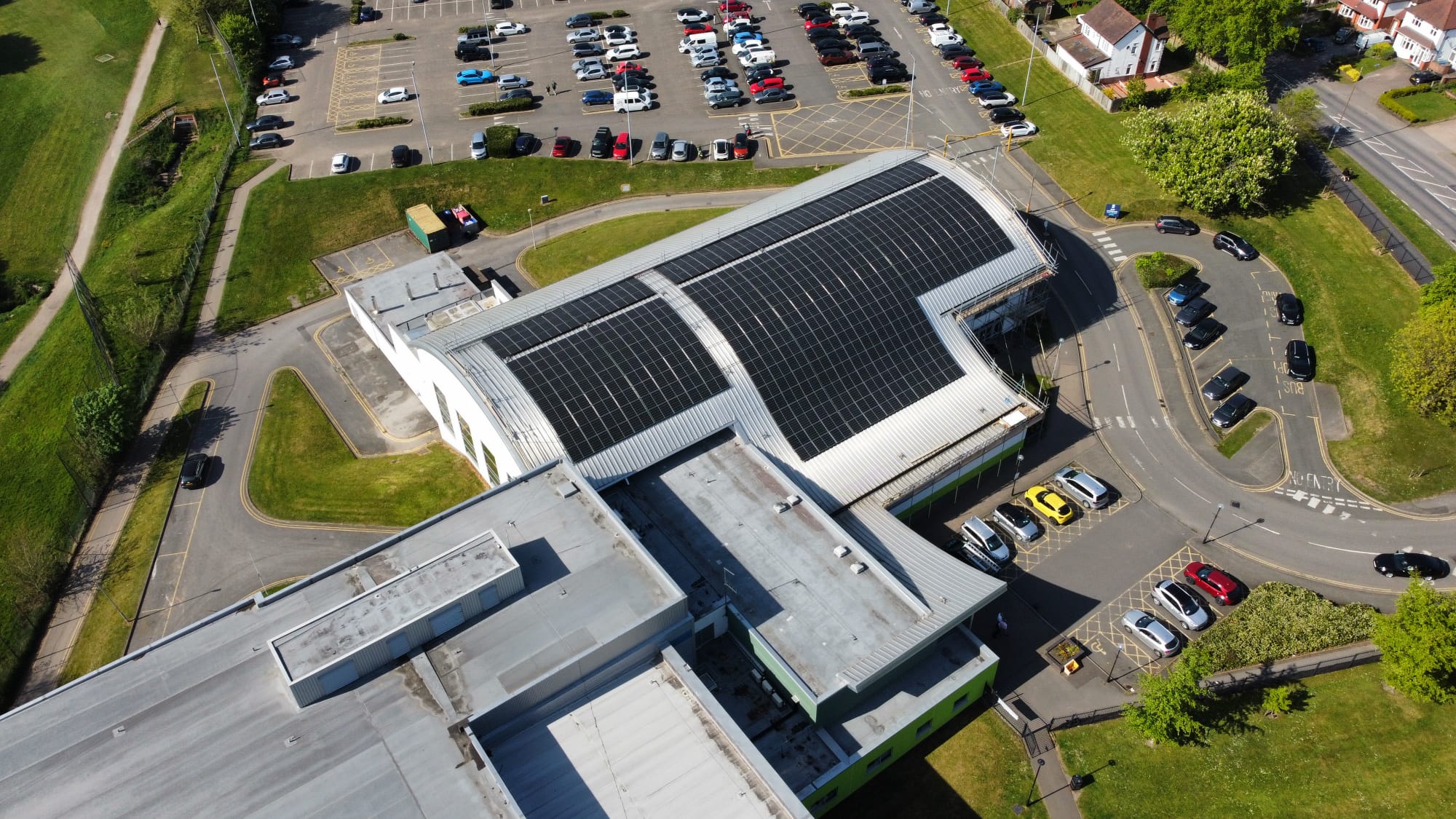 Chase Leisure Centre Solar Panels